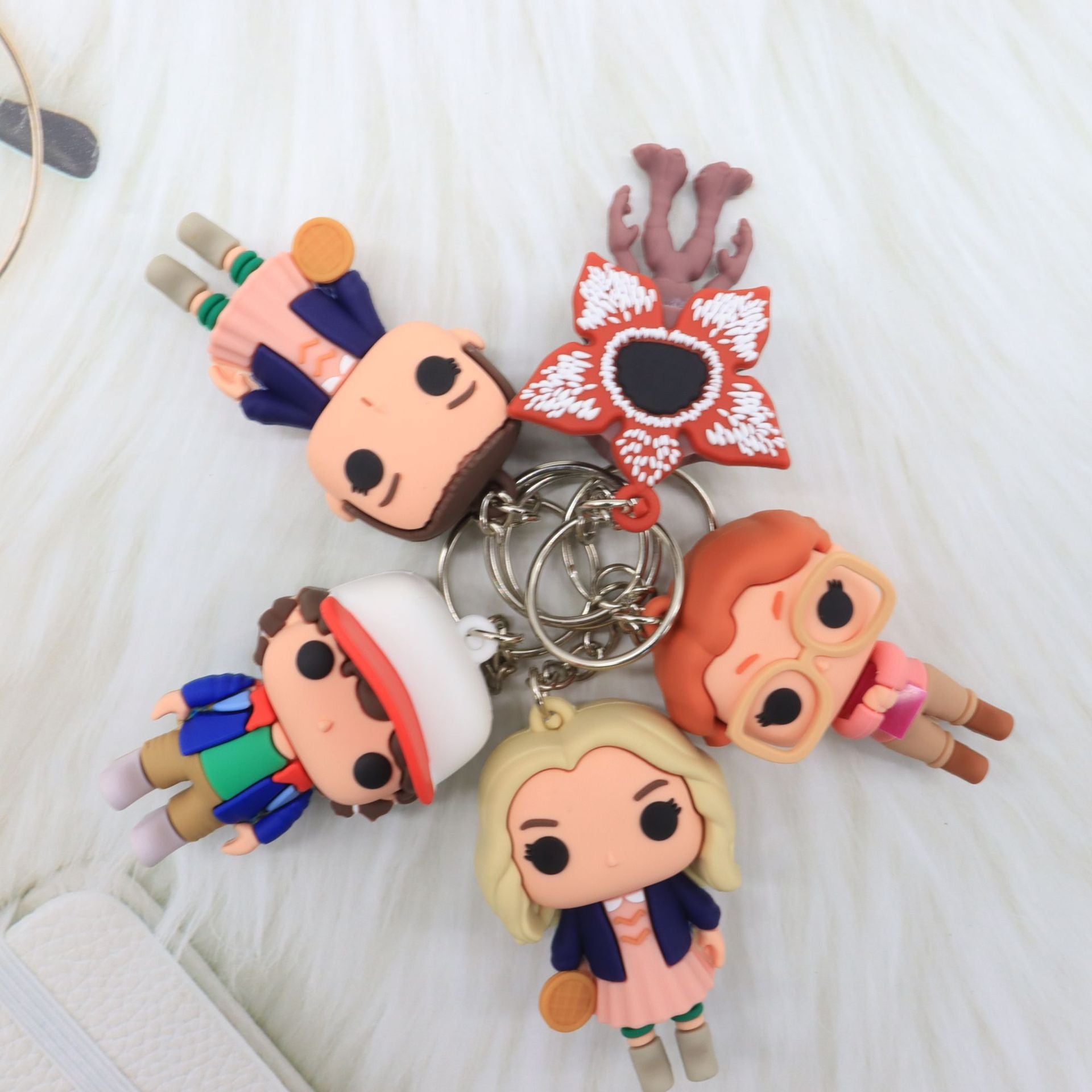 Wholesale  Doll Cartoon Style Pendant  Keychain ACCVIP