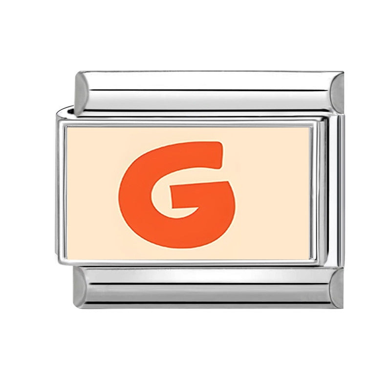 Wholesale 9mm Italian Charm Starter Bracelets DIY Letter Series Stainless Steel Composable Bracelet