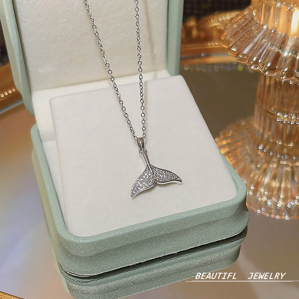 Wholesale Titanium Steel Necklace Star Clavicle Chain Choker Necklace ACC-NE-Xiyue002