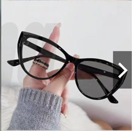 Wholesale Optical Glasses for Women Retro Plain Glasses Anti-blue Light Glasses Vintage ACC-SG-Dingc007