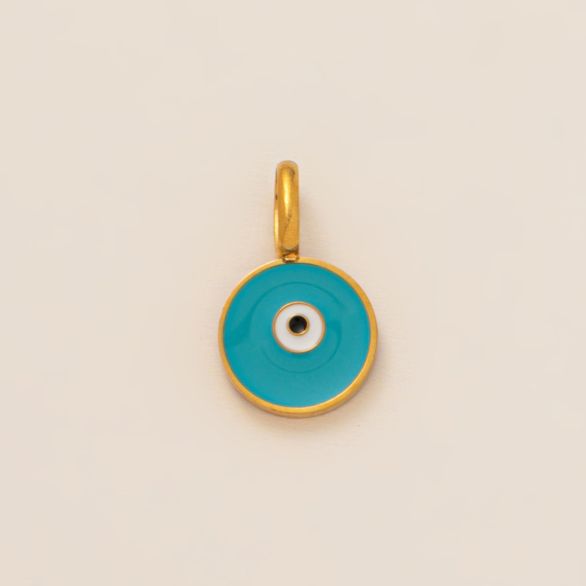 Wholesale 2PCS Titanium steel flower eye adjustable pendant