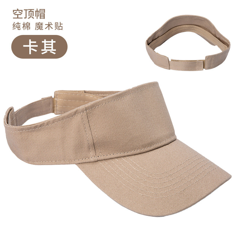Wholesale Solid Color Pure Cotton Empty Top Hat
