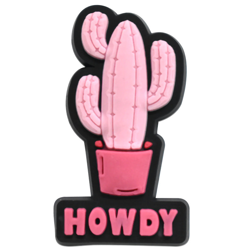 Wholesale 100pcs Random Pink Denim Shoes Accessories Shoes Charms