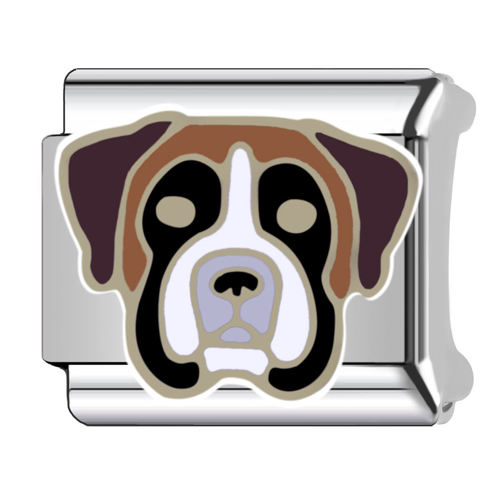 Wholesale  Italian Charm Bracelet 9mm DIY pet dogs Creative Stainless Steel Composable Bracelet