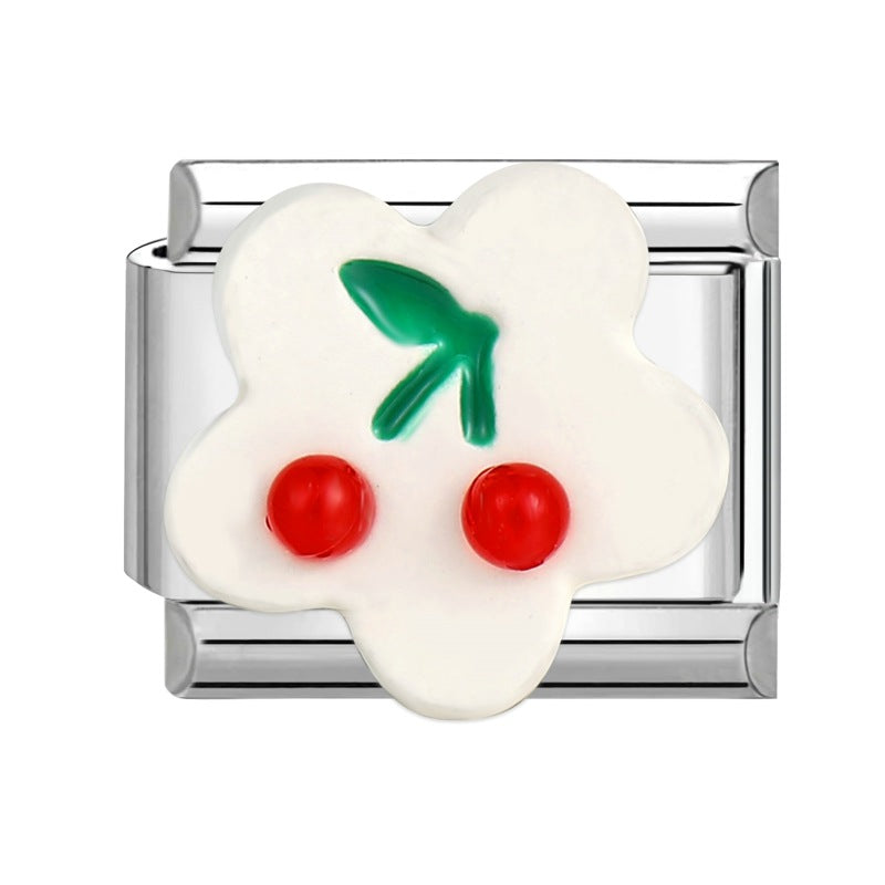 Wholesale Italian Charm Bracelet 9mm DIY Splicing Cute Creative Stainless Steel Composable Bracelet