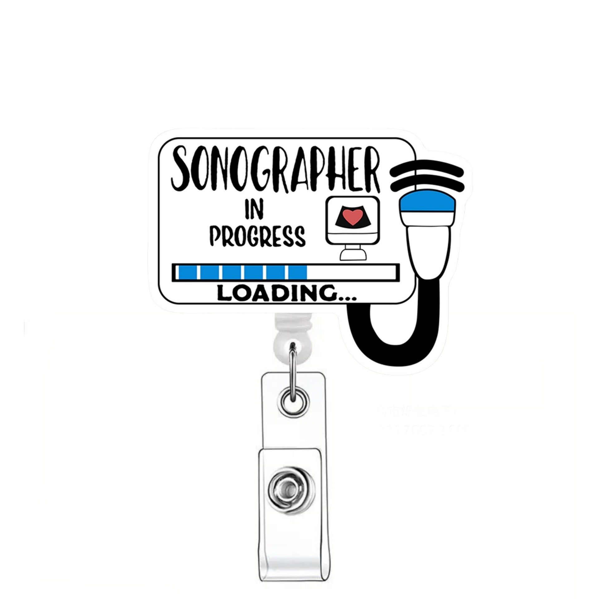 Wholesale Doctor Nurse Acrylic Badge Reels Keychains