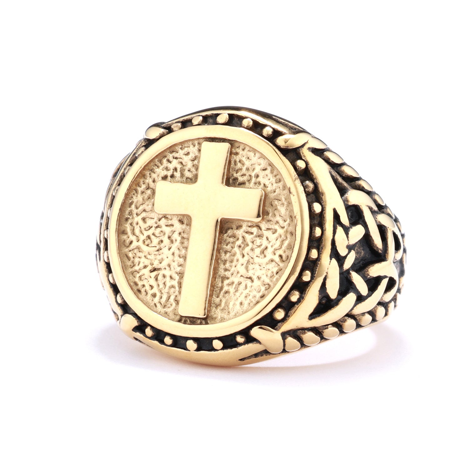 Wholesale  Fashion Personalized Neutral Stainless Steel Ring