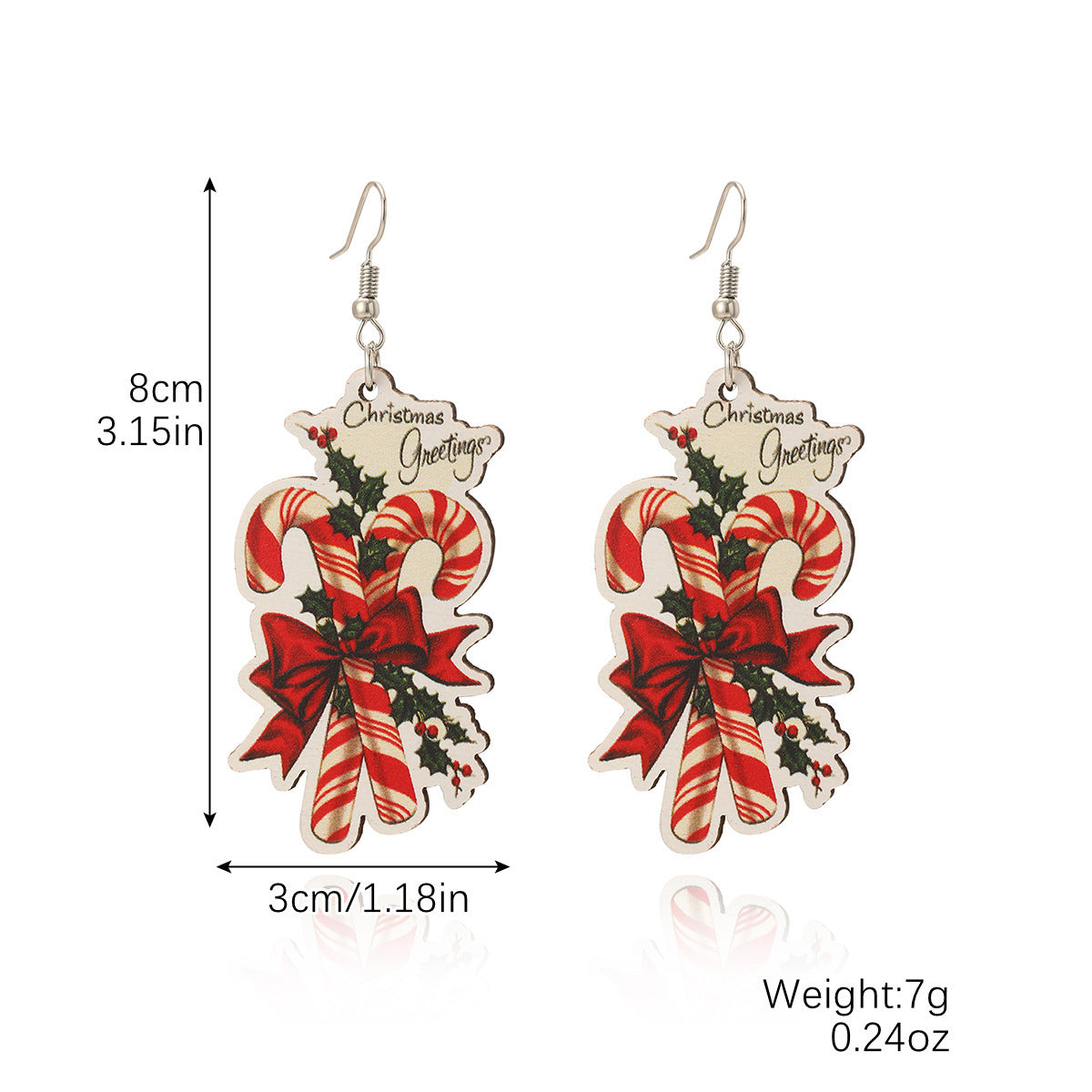 Wholesale  Snowflake Christmas Earrings