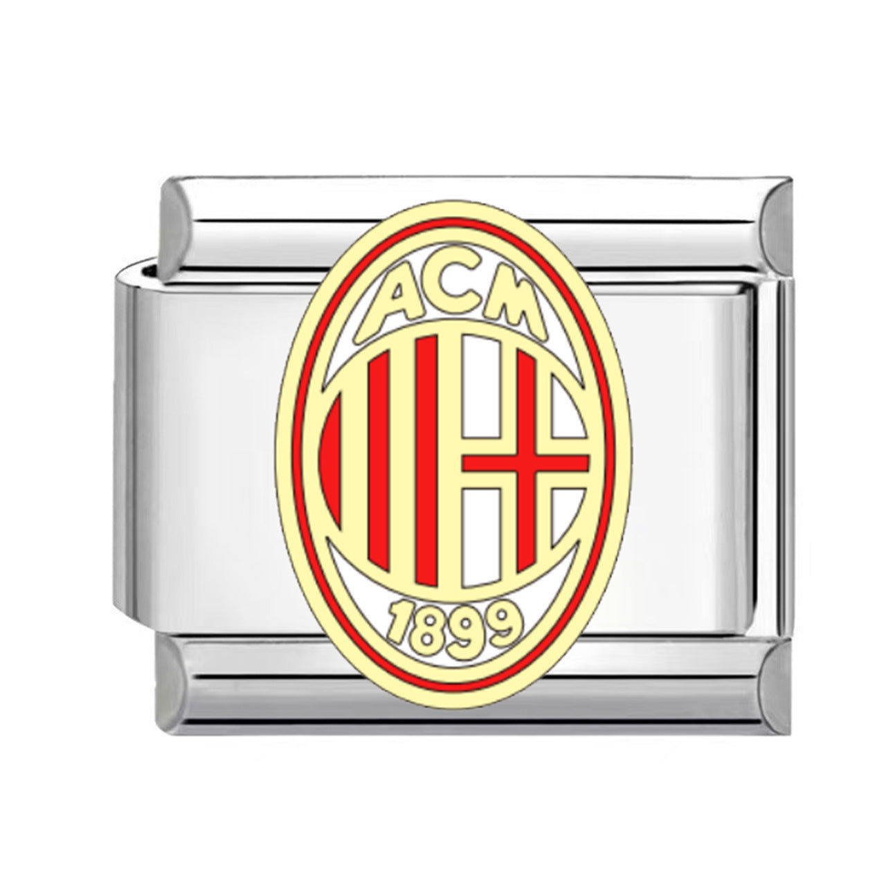 Wholesale Italian Charm Bracelet 9mm DIY Football Series   Creative Stainless Steel Composable Bracelet