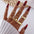 Wholesale 30pcs/set geometric Gothic wind finger ring female personality irregular ring suit