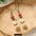 Wholesale Vintage Hand-made Plant Fruit Wood Earrings