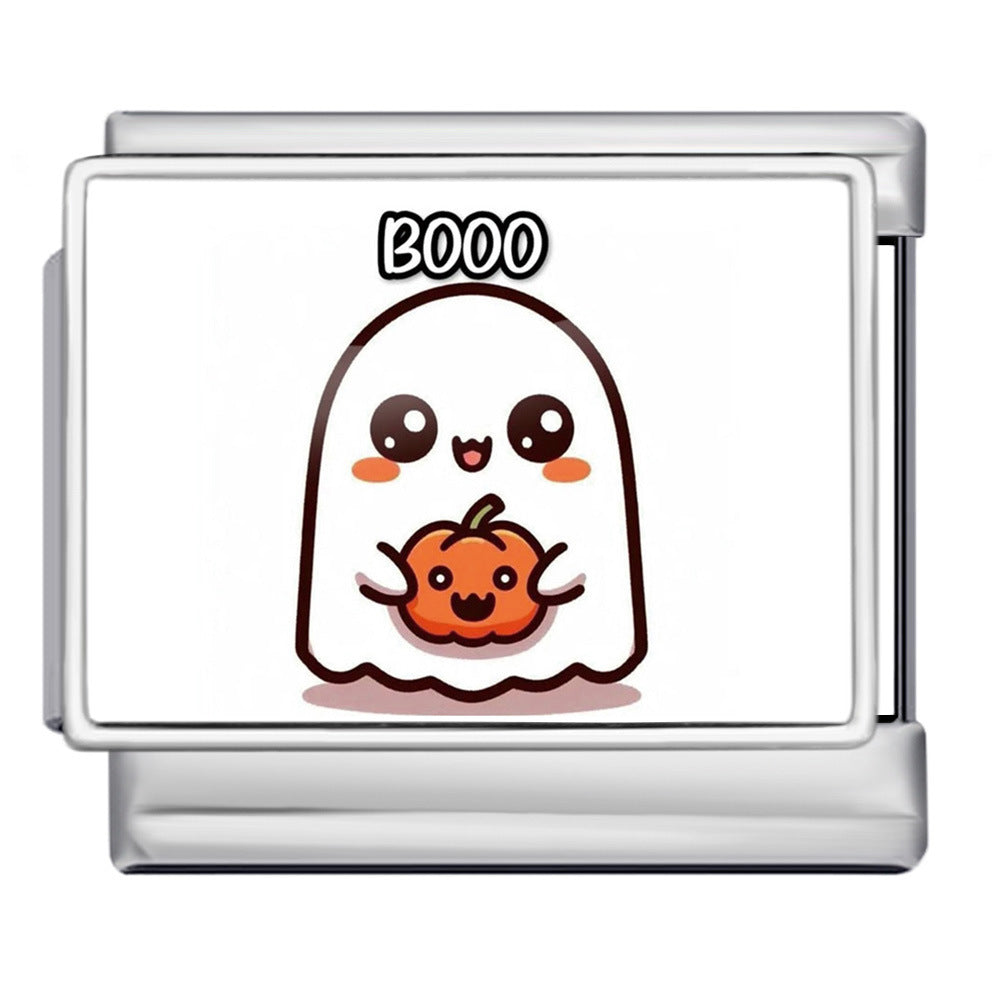 Wholesale  Italian Charm Bracelet 9mm DIY elastic personalized  Creative Stainless Steel Composable Bracelet