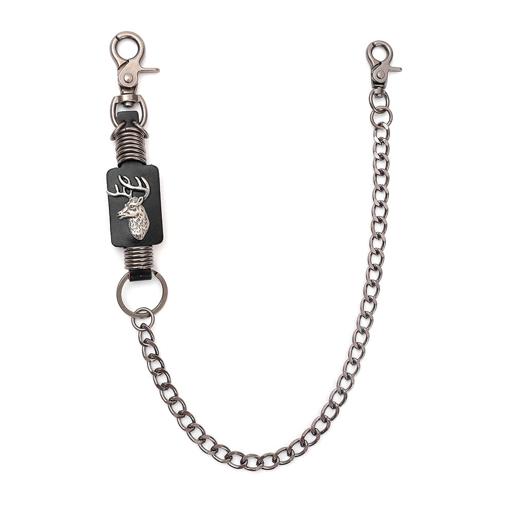 Wholesale Retro Metal Punk Waist Chain