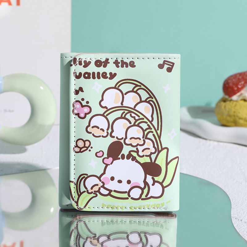 Wholesale Cartoon Cute Tri-fold Large Capacity Wallet ACC-WT-YLT006