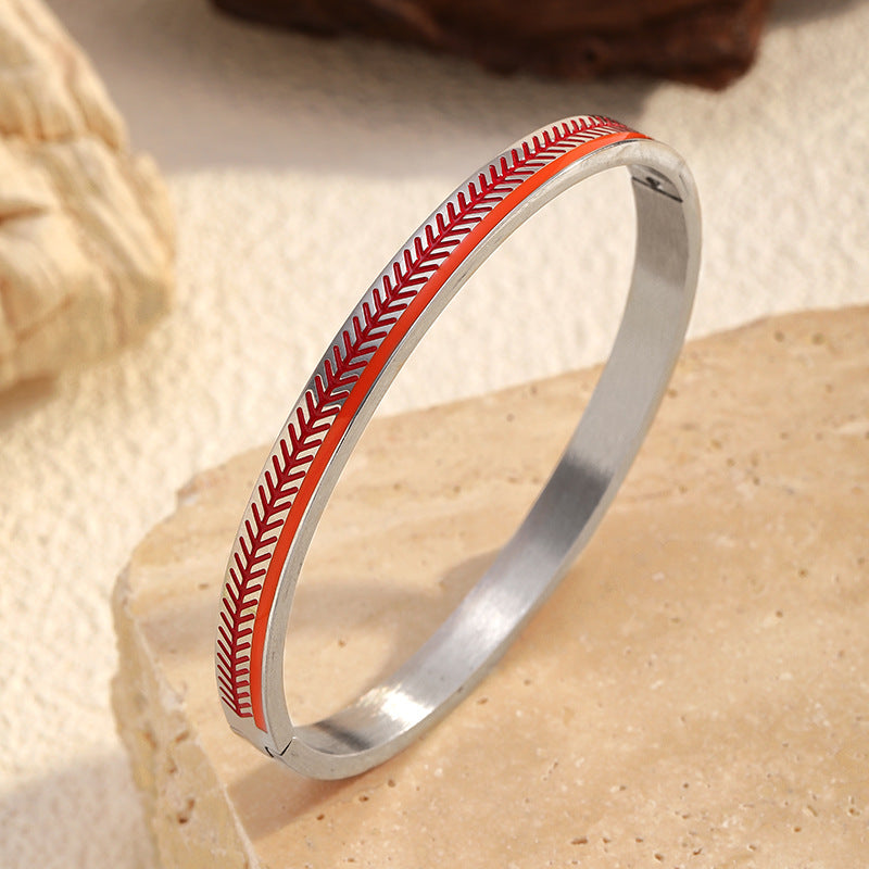 Wholesale electroplated stainless steel bracelet