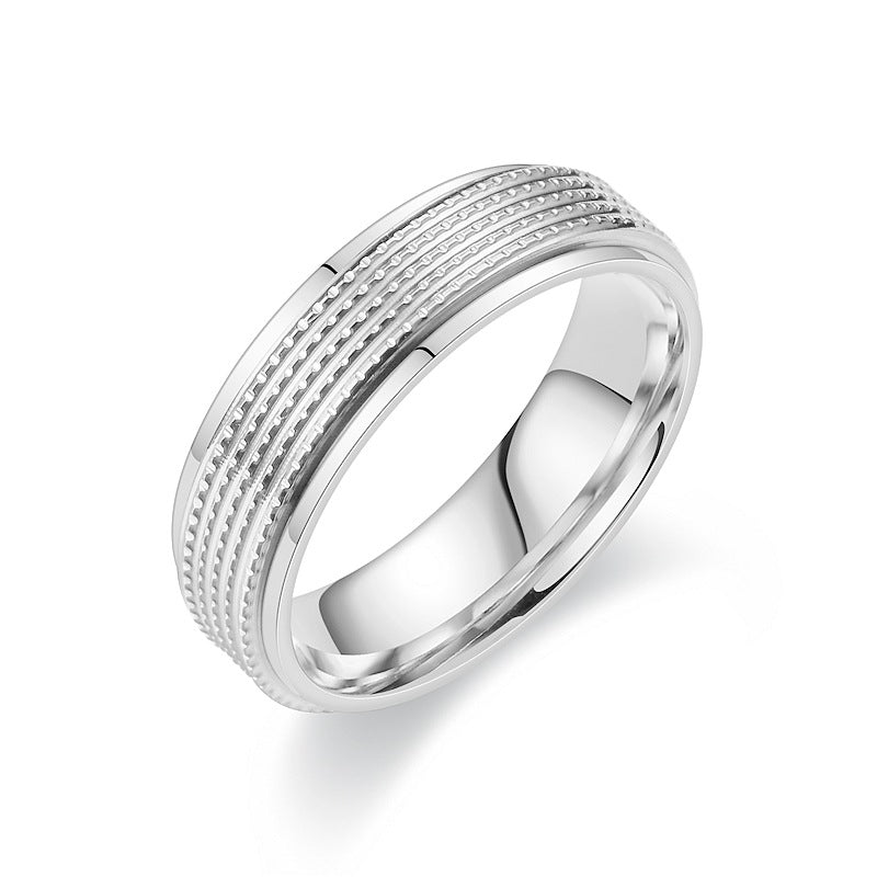 Wholesale Titanium Steel Couple Ring