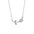 Wholesale 925 sterling silver chalcedony Tulip necklace