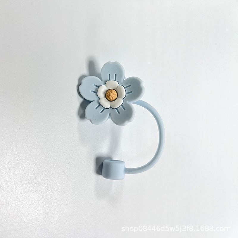 Wholesale Flowers 10mm PVC Soft Straw Tube Cap