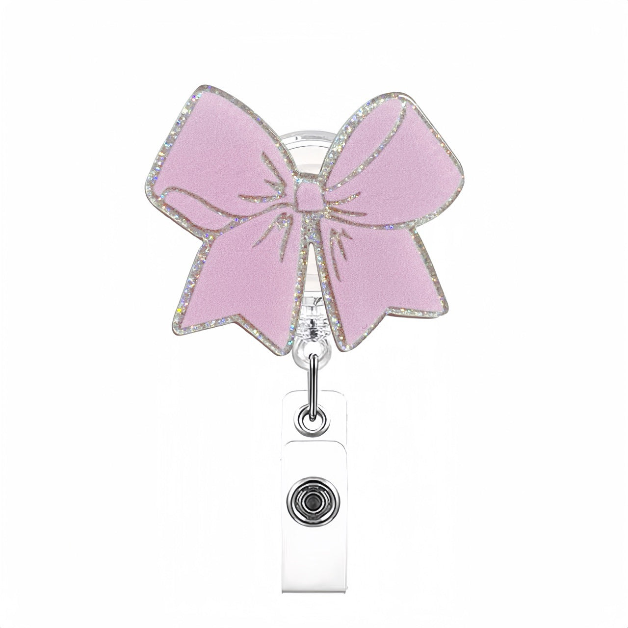 Wholesale Acrylic Badge Reel Keychain with Fun Pattern