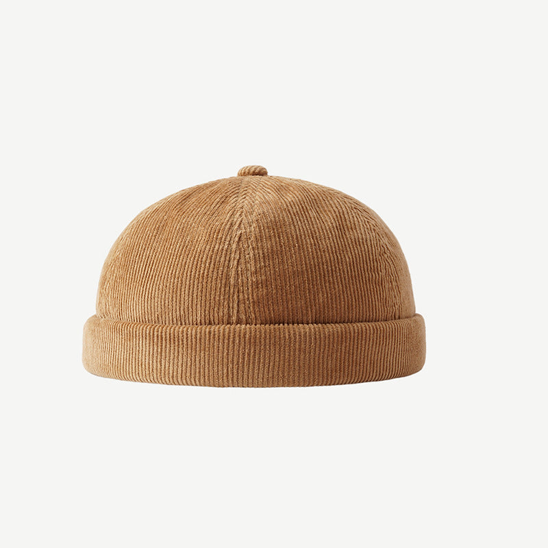 Wholesale  Simple Corduroy Floor Hat Beanie