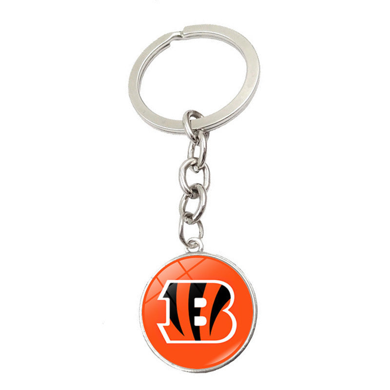 Wholesale Football Team Logo Keychain