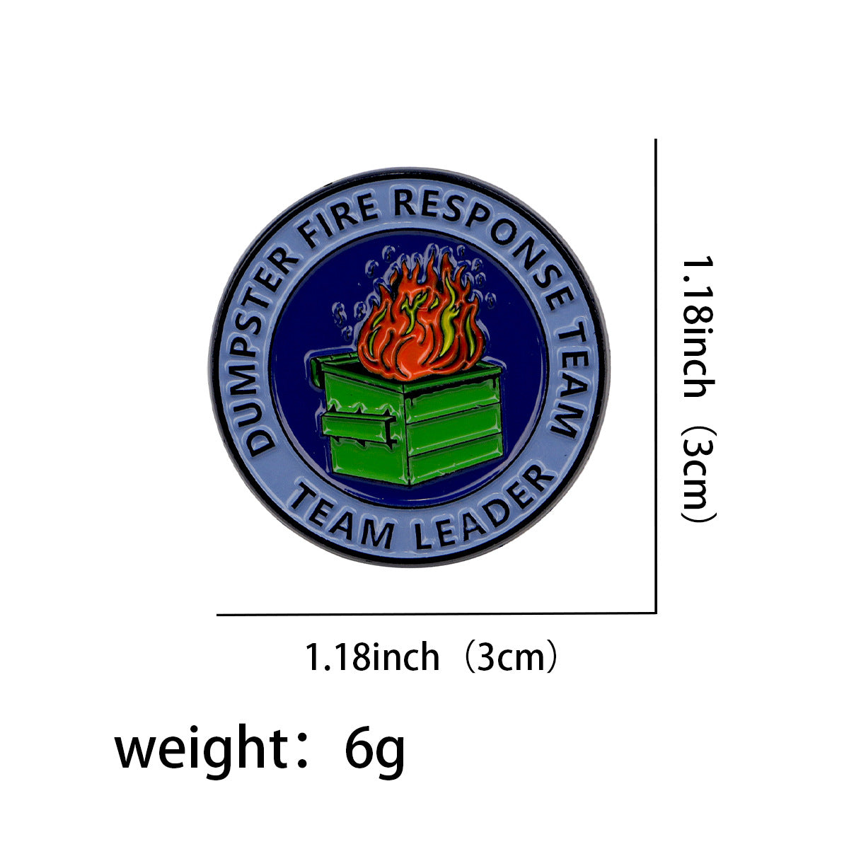 Wholesale Trash Quotations Brooch