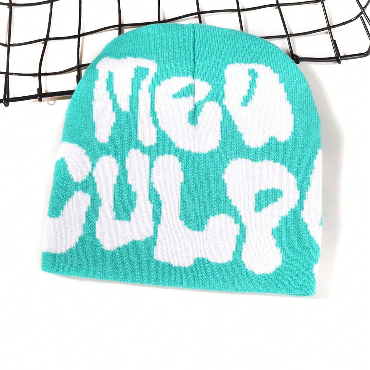 Wholesale Initials Jacquard Knitted Hat Beanie ACC-HT-Junl003