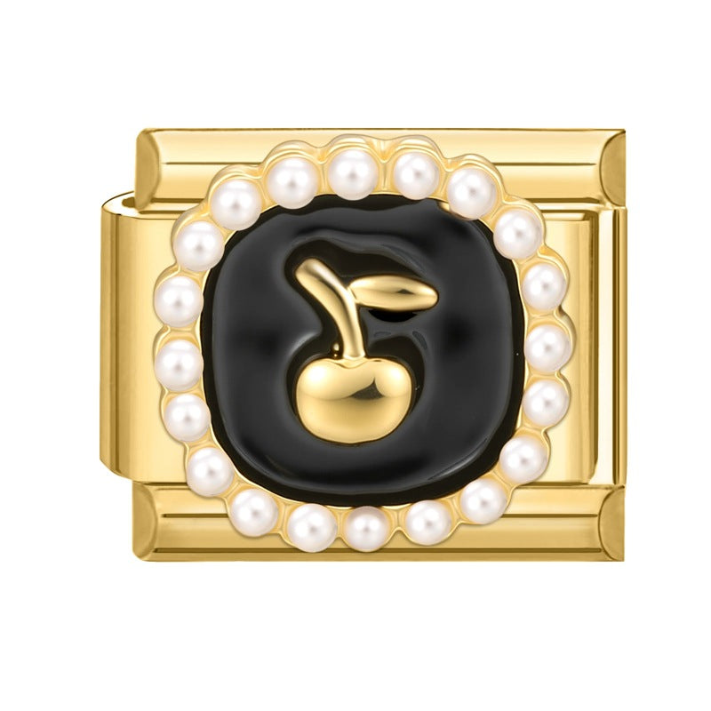 Wholesale Italian Charm Bracelet 9mm DIY Splicing Cute Creative Stainless Steel Composable Bracelet