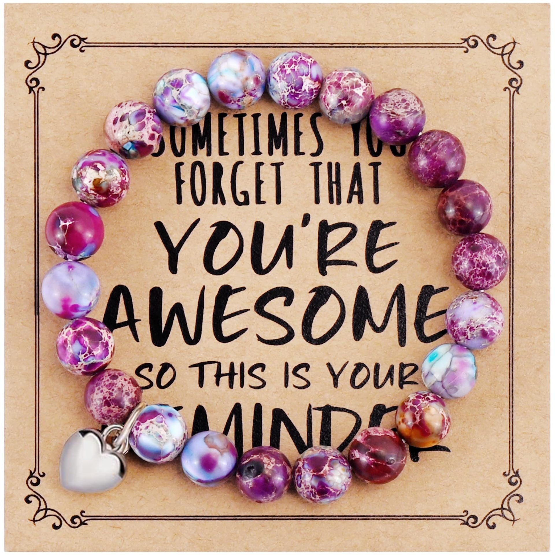 Wholesale 8mm Natural Stone Powder Zebra Tiger Eye Stone Bracelet