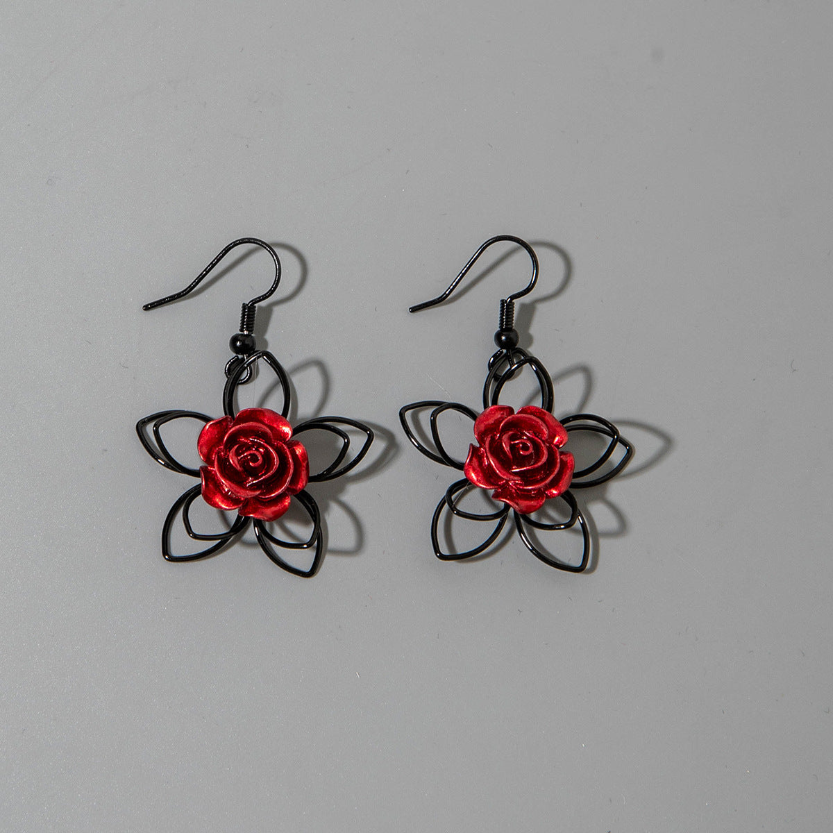 Wholesale Simple Flower Halloween Earrings