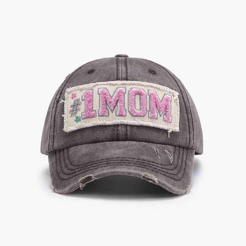 Wholesale Camouflage Soft Top MOM Baseball Cap Hat Mother's Day ACC-HT-MiAC003