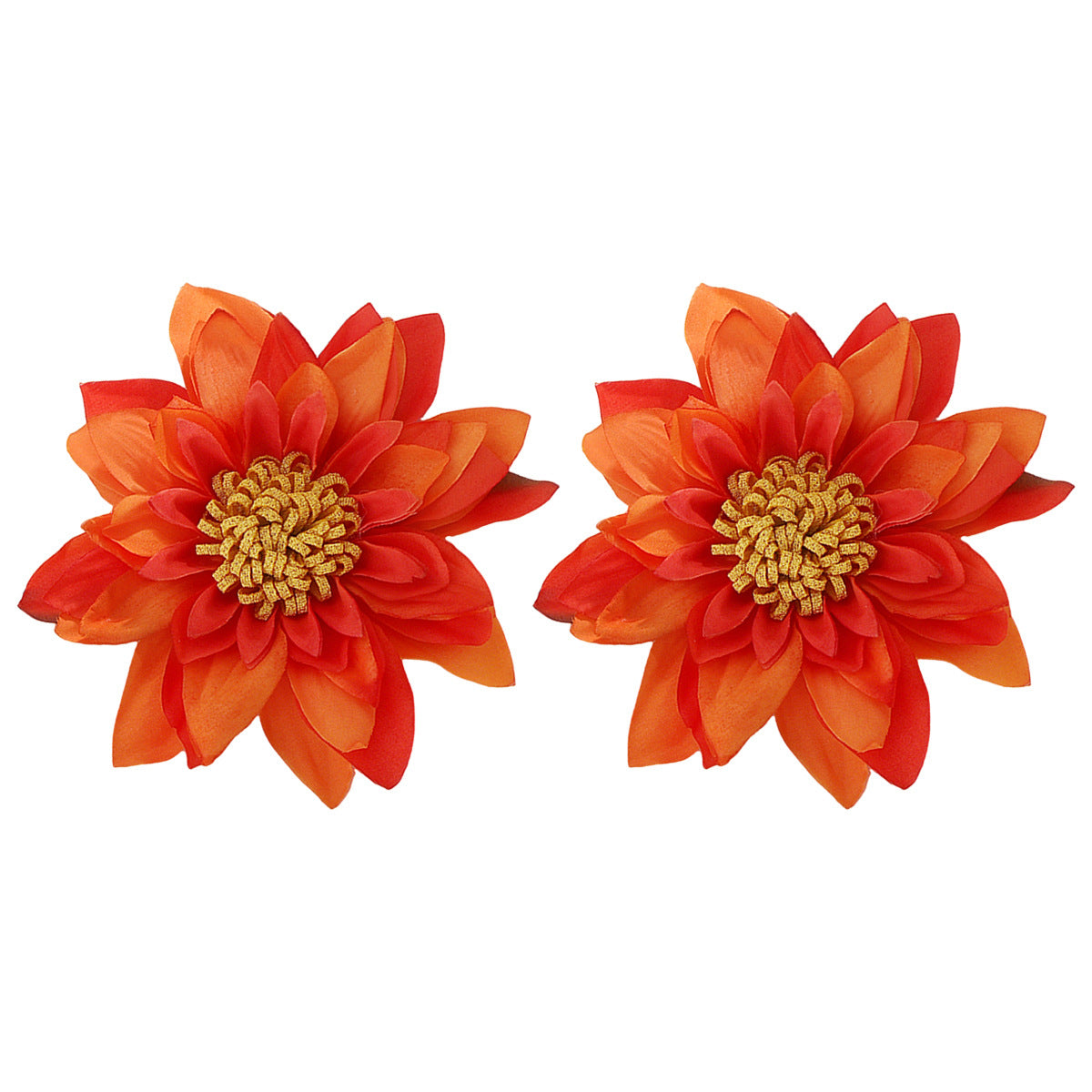 Wholesale Exaggerated Multi-Layered Colorfulful Flowers Casual Style Necklace
