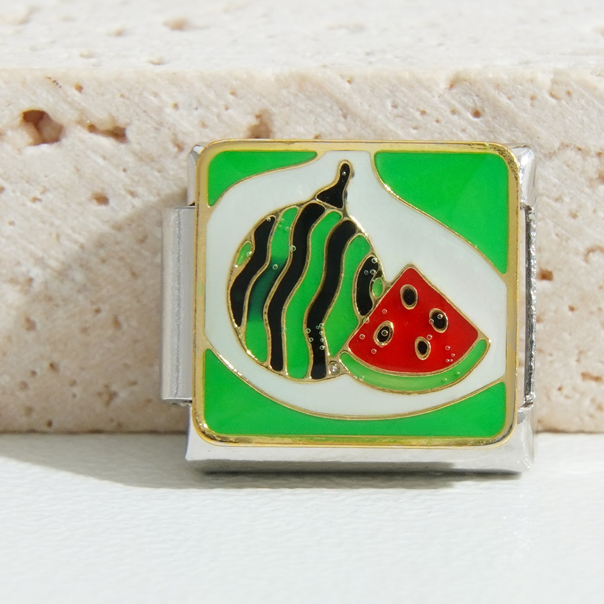 Wholesale Italian Charm Bracelet 9mm DIY Splicing Cute Creative Stainless Steel Composable Bracelet