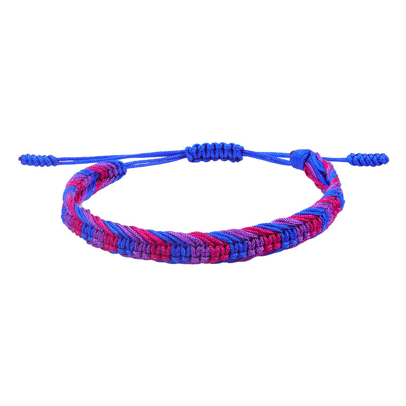 Wholesale Bohemian Style Colorful Woven Bracelets