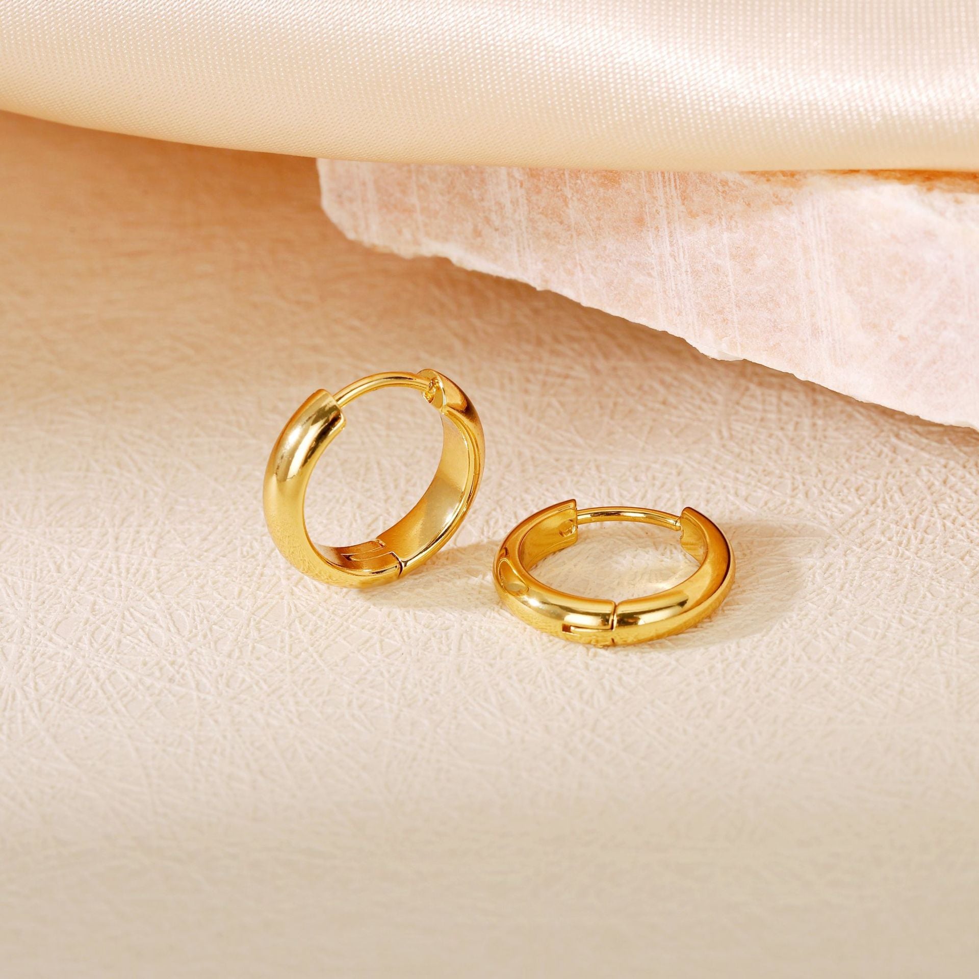 Wholesale Steel titanium hoop earrings