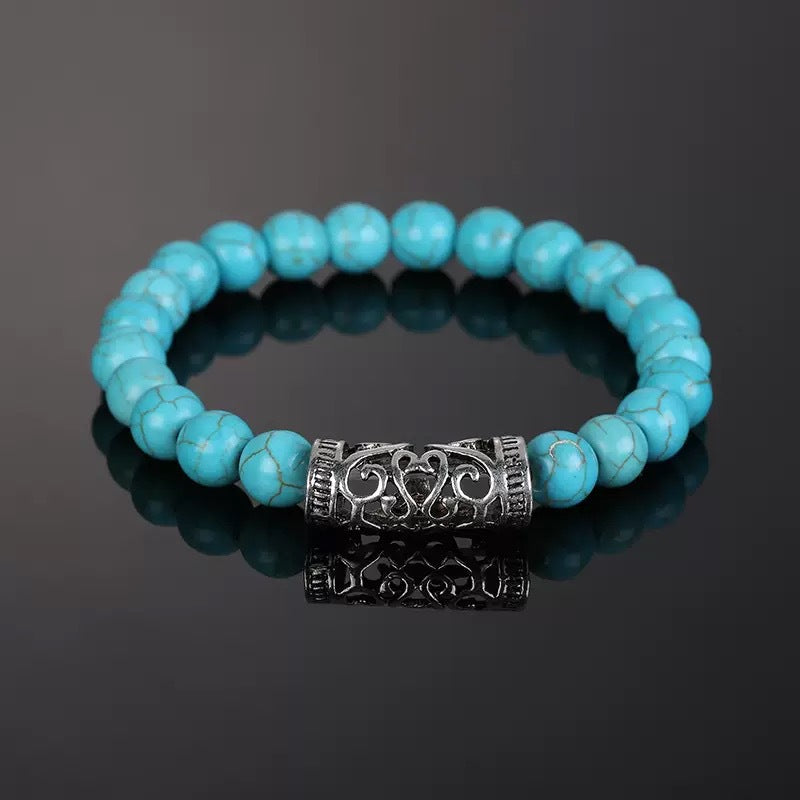 Wholesale Vintage Boho Hollow Tube Bracelet Set Unisex Handmade Lucky Cat Design Fashion Jewelry Gift for Couples