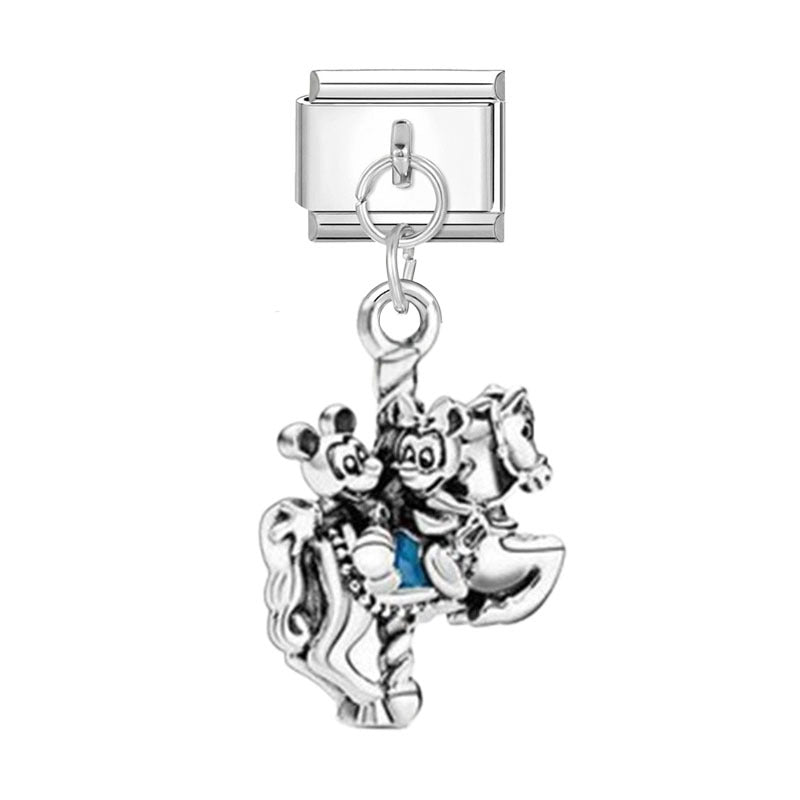 Wholesale Ocean Cartoon Modular Bracelet with Detachable Charms for Everyday Jewelry Accessory