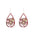 Wholesale Easter cute bunny painted earrings