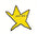 Wholesale  Yellow Funny Star Brooch