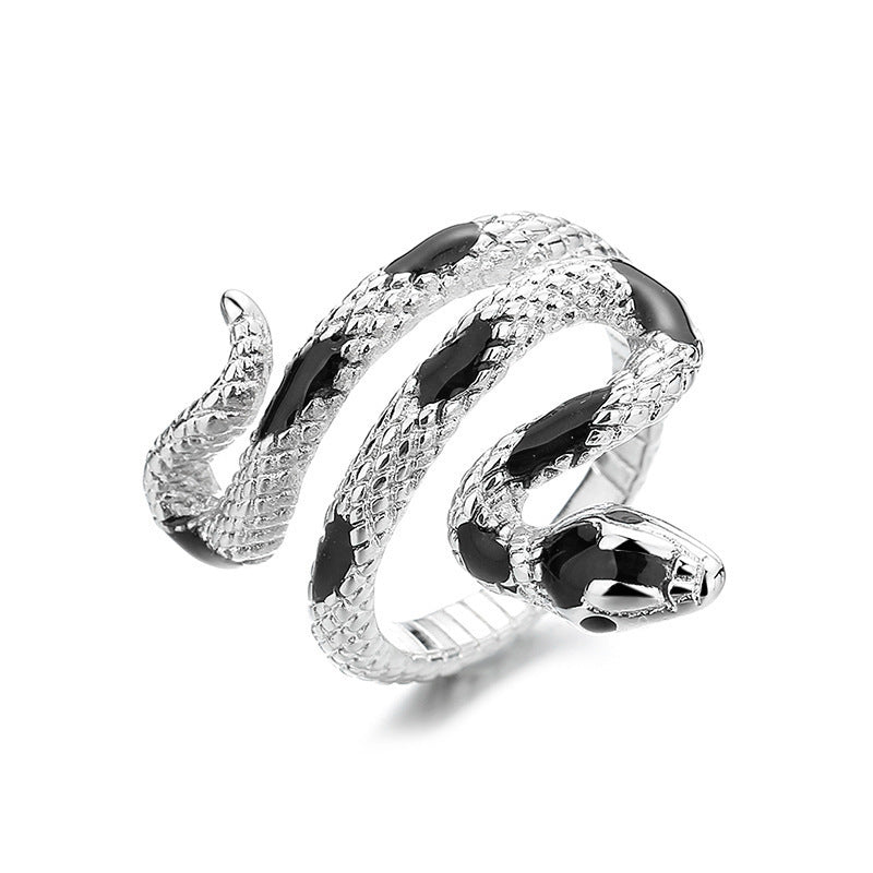 Wholesale  snake ring simple temperament niche design trendy hip hop animal ring
