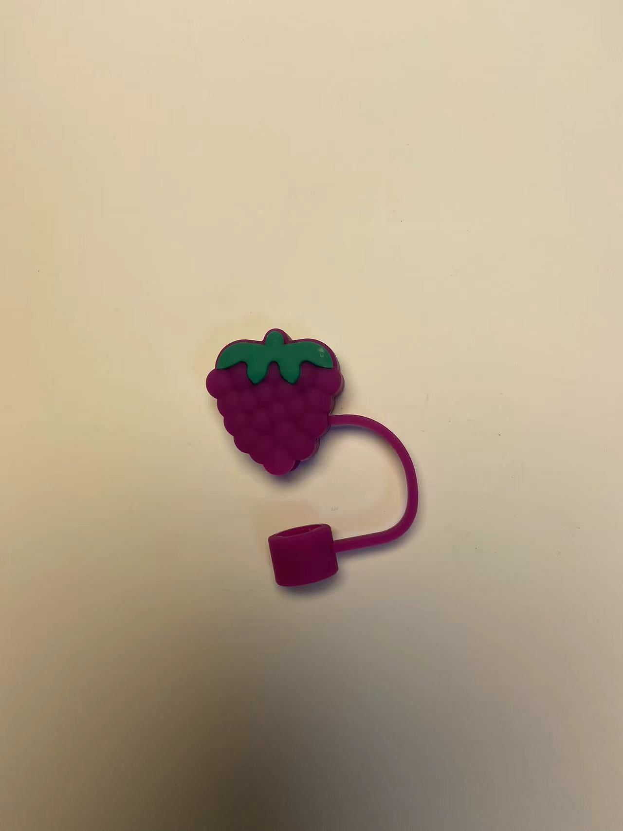 Wholesale  Skull Bat 10mm PVC Soft Straw Tube Cap