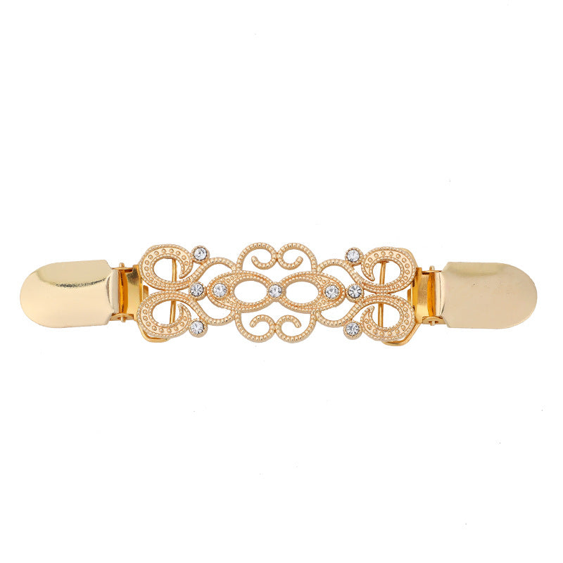 Wholesale Vintage Versatile Alloy Clip Cardigan Clip Brooch