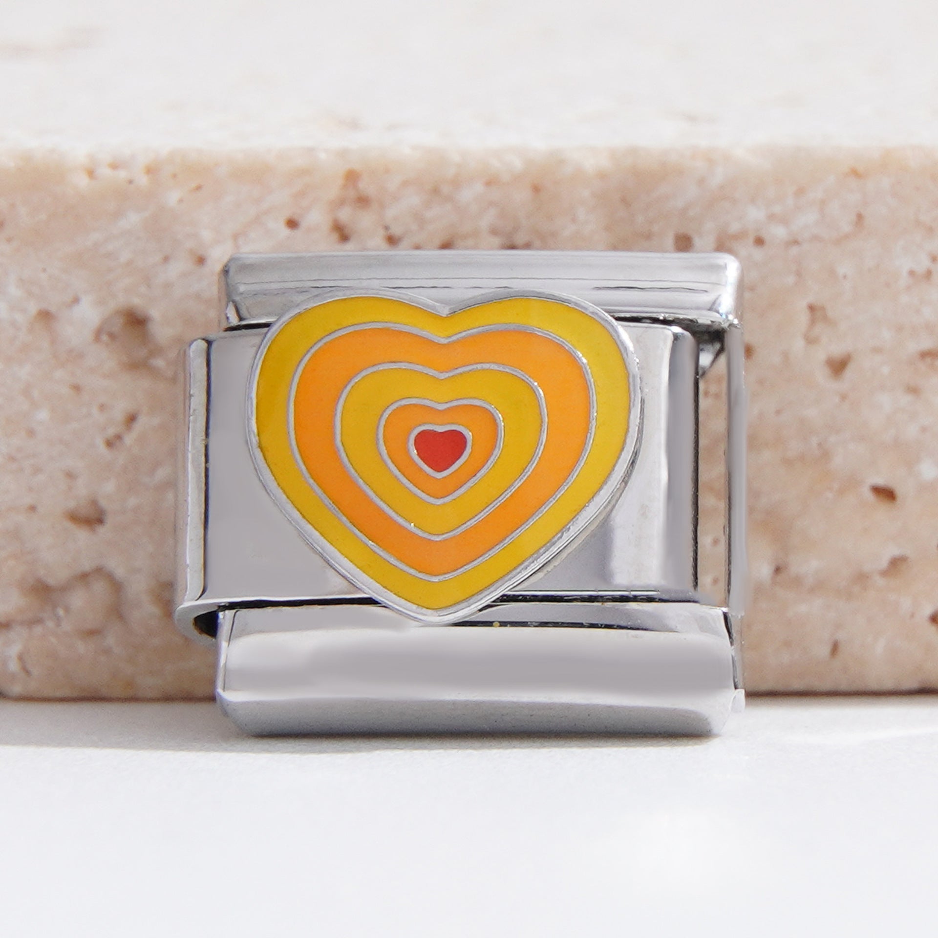 Wholesale Italian Charm Bracelet 9mm DIY Splicing Creative Pattern Stainless Steel Composable Bracelet