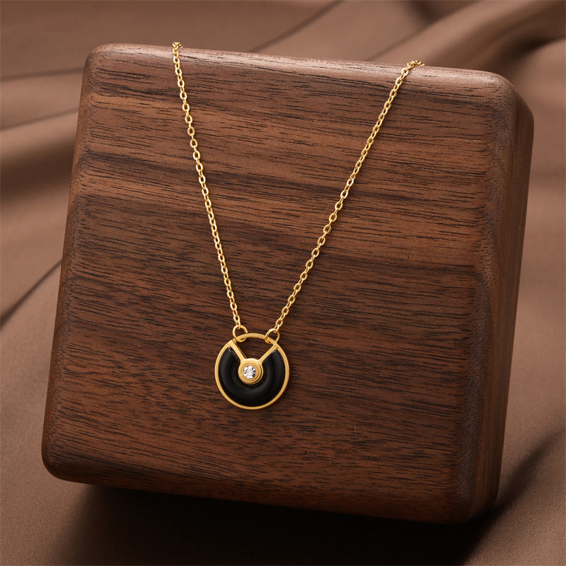 Wholesale Luxury Titanium Steel Necklaces ACC-NE-Quanx004