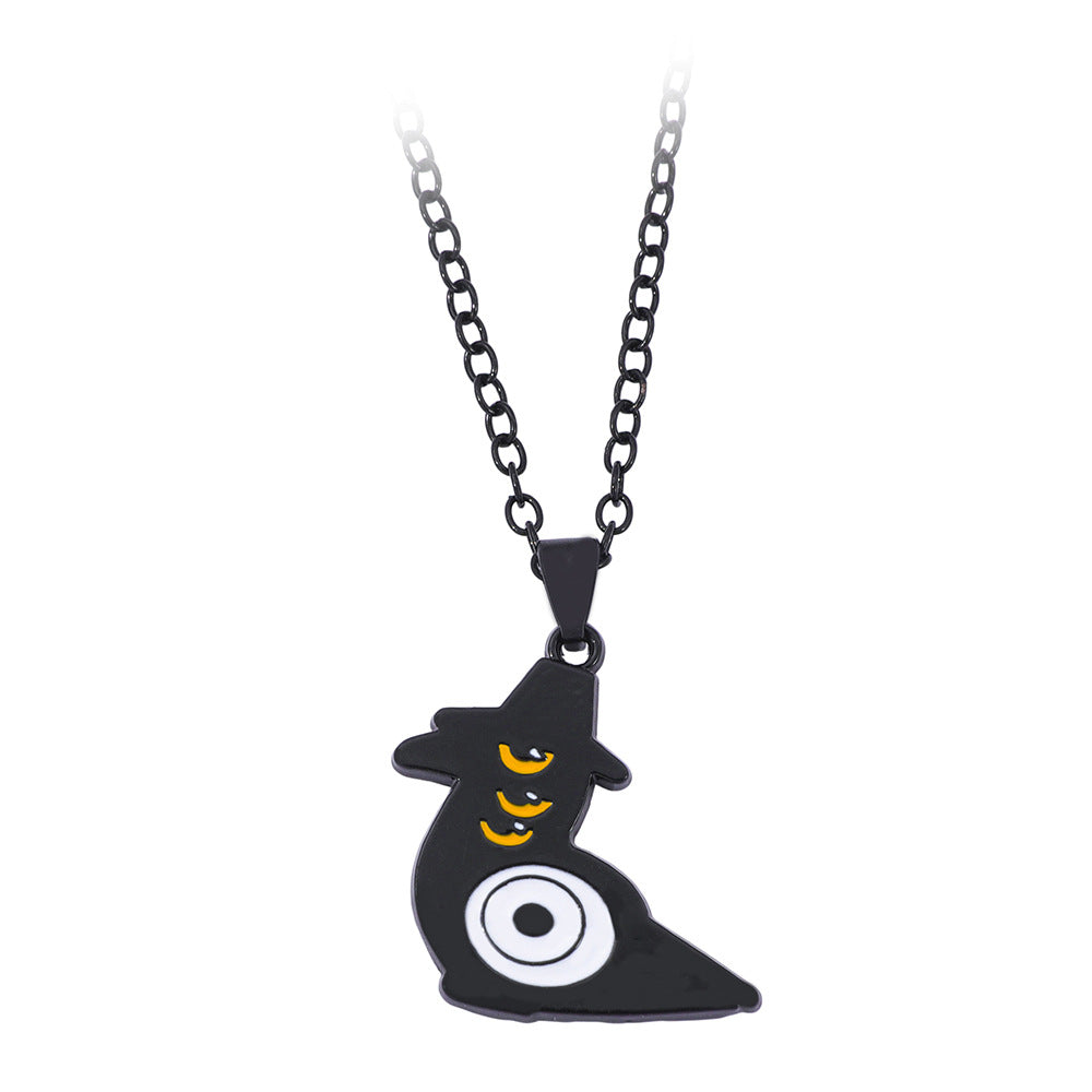 Wholesale K-pop witch hunter group necklace cartoon oil drop pendant