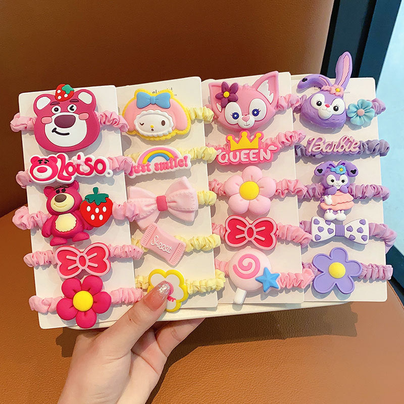 cartoon cute kids hair accessories for a children focused product assortment