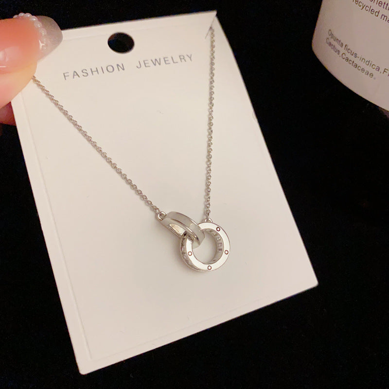 Wholesale Shell Letter Pendant Necklace