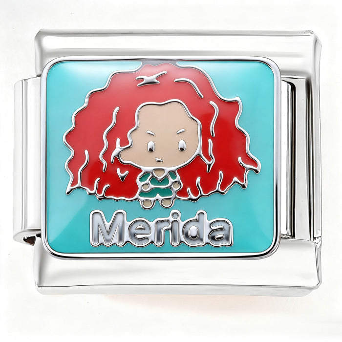 Wholesale 9mm Italian Charm Starter Bracelets DIY Cute cartoonStainless Steel Composable Bracelet