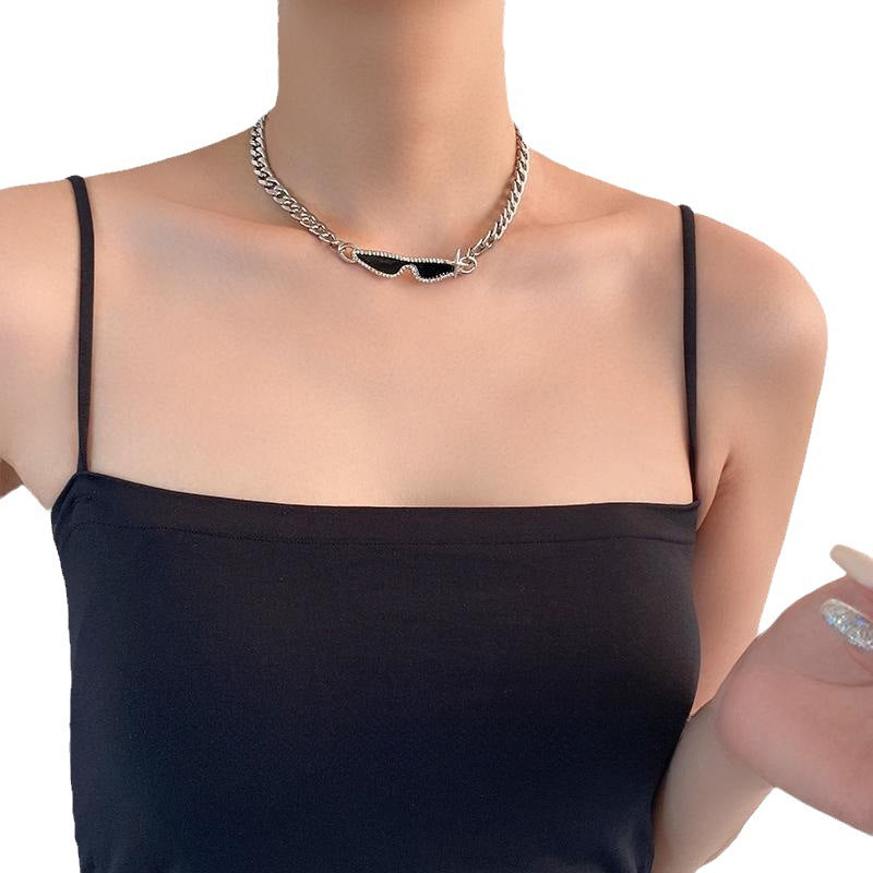 Großhandel Sonnenbrille Kubanische Halskette Accessoires Halskette