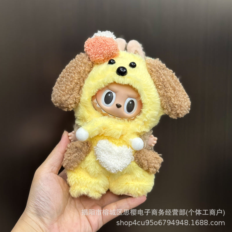 Wholesale Cute cartoon doll clothes set toy